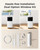 16000 BTU Portable Air Conditioners for Large Room up to 750 Sq. Ft., 5-in-1 Smart AC with WiFi App, Remote Control, Fast Cooling, Dehumidifier, Fan, Sleep Mode, 24H Timer & Window Kit