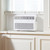 Keystone 18,000 BTU 230V Window Mounted Inverter Air Conditioner with Quiet, High Efficiency Operation and Remote, Window AC Unit for Apartment, Living Room, Bedroom, Large Rooms up to 1000-Sq. Ft.