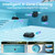 Aiper Scuba S3 Robotic Pool Cleaner, Cordless Lightweight with Strong Suction, Waterline Scrubbing, Smart Sensor Navigation, App Control & Waterline Parking, 240 Min Runtime for In-Ground Pools, Gray