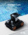 iGarden Robotic Pool Cleaner, 6.5H Runtime Cordless Pool Vacuum, Dual Filtration, Turbo Mode, Smart Navigation, Touchscreen Control, for Inground & Above-Ground Pools, Obsidian