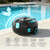 Solar Powered Pool Skimmer, Cordless Pool Cleaner, Robotic Pool Vacuum-H3 Overground Robotic Pool Skimmer Robot with AppSelf-Parking (Button Switch-Update1)