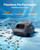 Gosvor Cordless Robotic Pool Cleaner, Efficient Pool Vacuum, 90 Min Runtime, Self-Parking, 7.5 lbs Lightweight, Suitable for Above Ground Pools up to 860 sq.ft, Gray
