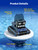 (2026 Upgrade) Cordless Robotic Pool Cleaner, Pool Vacuum for Inground Pools, Wall and Waterline Cleaning, Powerful Suction and Replaceable Battery, 180 min Battery Life for Pool Up to 2150 Sq.ft