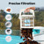 2026 Chasing Hydro 3 Robotic Pool Cleaner for Inground/Above Ground Pools, 150W Cordless Pool Vacuum, Max 200min Runtime, 4.1L Filter Basket, Auto Waterline/Wall Cleaning, Max 1076 sq.ft Coverage