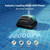 (2026 Upgrade) Beatbot Sora 10 Cordless Pool Vacuum Robot for Inground & Above Ground Pools, 6800 GPH Suction, Floor/Wall/Waterline/Shallow Area Cleaning, Waterline Parking, Cyan Green