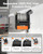 Giraffe Tools Grandfalls Retractable Wall Mounted Pressure Washer Pro, 3700 PSI, 1.6 GPM Electric Power Washer, Automatic Rewind, 100ft Pressure Hoses, 5 Nozzles for Cars/Fences/Patios, Light Silver