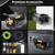 2025 Upgraded 100bar 2.3GPM Commercial Electric Pressure Washer–PM Inverter 3HP Motor,Horizontal Triplex Pump,Power Washer with 65dB Quiet,with 7 Nozzles (0°/15°/25°/40°/Soap/Turbo) for Cars/Driveway
