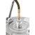 Dapper Supply 18 in. Pressure Washer Surface Cleaner in Stainless Steel w/Handles & Wheels, 4350 Max PSI, 3/8" Connector & 2 Adapters Ideal for Driveways, Sidewalks, Patios, Decks