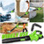 Leaf Blower Cordless, New Upgraded 1200W Brushless Motor Leaf Blower, 700CFM 200MPH with 3 Speed Modes, 160Mins Max Runtime, Handheld Electric Blower for Lawn Care, Yard, Dust & Snow (Green)
