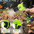 Leaf Blower Cordless,Battery Powered 800,000 RPM Electric Leaf Blower with 2 x 4.0Ah Battery and Charger Handheld Blowers for Lawn Care,Dust,Snow,Car Blowing Water with 2 Extended Nozzle