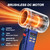 730PRO Car Blower for Drying Cordless | Up to 260MPH 740CFM Turbo Dryer Air Leaf Blower | Detachable Handle, 1.5H Type-C 3A Fast Charge, 5 Speeds, for Car/Hood/Yard/Sawdust/Fluffy Snow