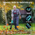 YARDCARE Electric Cordless Leaf Blower with Battery and Charger, 5-Speed + Turbo Mode, 4.0Ah Lightweight Battery Powered Powerful Blower for Blowing Leaves, Patio Cleaning, Blowers for Lawn Care