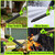 Leaf Blower Cordless with Battery and Charger, Cordless Leaf Blower with Rotatable Body, 2-Pack 20V Batteries, Variable Speed; Handheld Blower for Lawn Care, Car, Patio, Commercial Cleanup