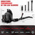 TDH Gas Backpack Leaf Blower, 2-Stroke Handheld Snow Blower with 665 CFM & 205 MPH High Power for Commercial Lawn Care, Yard Debris & Snow Removal (Black)