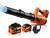 17000 RPM Cordless Leaf Blower with DECERK 7.8AH Battery - 530CFM Powerful Brushless Motor for Lawn Care, 5-Speed Turbo Electric Blower for Dust, Wet-Leaves, Car, Gutters, Lightweight Garden Tool