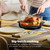 Ninja Crispi 4-in-1 Glass Air Fryer | 450°F | Non-Toxic | 4QT & 6-Cup Glass Containers w/Lids | Microwave, Freezer, Dishwasher Safe | Max Crisp, Air Fry, Bake, Recrisp | Orange Pepper | FN101OR