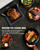 Nuwave 2026 Air Fryer Oven & Grill Comb, Plug-in Powered Grill Plate for True Char Flavor & Marks, 2-Layer Glass Door, Cooler Exterior, 150 Presets, Temp Probe, 500°F, Stainless Steel, 700/1500/1800W
