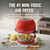 Non Toxic Air Fryer™ Pro | 9-in-1 Glass Air Fryer | Self-Cleaning | 5 Quart | Rotisserie and Tumbler | 400F Vortex For Even Cooking, BPA-Free Teflon Free, Recrisp, Roast, Bake, Black