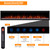 74'' Slim Electric Fireplace Inserts - WiFi-Enabled, Alexa & App Control, Recessed & Wall Mounted