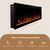 Modern Ember Aerus Slim 60 Inch Smart Linear Electric Fireplace | Recessed in-Wall or Wall-Mount | LED Multiple Flame Colors