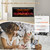 72 Inch WiFi Electric Fireplace Heater, Recessed or Wall Mounted, Ultra‑Slim 5.51" Deep, 750/1500W, 6 Flame Colors & 13 Ember Bed Colors