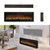 60 Inch Electric Fireplace Insert — Recessed, Wall Mounted or Freestanding | Smart WiFi App & Alexa Voice Control