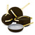 Caraway Non-stick Ceramic Cookware Set (12 Piece) Pots