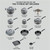 T-Fal Ultimate Hard Anodized Nonstick Pots and Pans Set 17 Piece