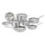 Cuisinart 12-Piece MultiClad Pro Triple Ply Stainless Stainless Steel Pots and Pans Set