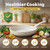 24Pcs Pots and Pans Set Non Stick,Ceramic Cookware Set