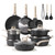 CAROTE 21pcs Pots and Pans Set Nonstick