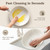 SENSARTE Ceramic Pots and Pans Set Nonstick, 20Pcs Ceramic Cookware Set Non Stick, Non-toxic Healthy Kitchen Cooking Set, Induction Compatible, Dishwasher Safe, PFAS/PTFE/PFOA Free, White