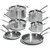 Made In Cookware - 10 Piece Stainless Steel Pot and Pan Set