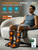Leg Massager with Heat and Compression Helpful for Vericose Veins, Fatigue, Cramps, Swelling, Edema