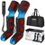 FIT KING Air Compression Leg Massager with Heat and Compression for Circulation and Pain Relief, Full Leg & Foot Massager for Swelling