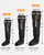 Professional Foot and Leg Air Compression Boots, Sequential Device for Massage Therapy, Fast Recovery & Improved Circulation for Athletes & Gym (Medium)