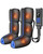 Musugy Air Compression Leg Massager with Heat : Sequential Foot and Calf Massager for Circulation and Pain Relief, 9 Intensity 6 Modes 3 Heat - for Standing Jobs & Legs Daily Relaxation