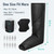 QUINEAR Leg Massager with Heat and Air Compression,Foot and Calf Massager for Circulation and Pain