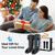 FIT KING Cordless Foot and Calf Massage Boots, Air Compression Recovery System with 3 Modes and 6 Levels Intensities