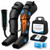 Full Leg Massager with Heat and Compression, Ice Pack, Portable and Adjustable with 6 Modes 3 Vibrations 3 Intensities