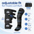Full Leg Massager with Heat and Compression, Ice Pack, Portable and Adjustable with 6 Modes 3 Vibrations 3 Intensities