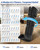 Feelvane Leg Compression Massager Recovery System - Full-Leg Compression Boots with 8 Intensity 6 Modes for Circulation & Muscle Relief, FSA-HSA Eligible, Gifts for Men & Women, Black Medium