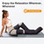 Leg and Foot Massager with Wireless Remote, Foot Calf & Thigh Massager for Swollen Legs, Rechargeable & Portable