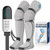 Full Leg Massager with Heat and Compression, Portable and Adjustable with 6 Modes, 3 Vibrations, 3 Intensities, 11 Airbags for Thigh, Calf, and Foot Massage