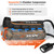 JZBRAIN Professional Air Compression Boots, Sequential Leg Compression Massager for Circulation, Cordless Rechargeable