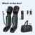 Air Compression Boots for Leg Calf & Foot Recovery, Edema Relief