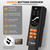 Sequential Full-Leg Recovery with Heat, 6 Modes & 11 Intensities for Post‑Workout Relieve & Daily Relaxation for Athletes