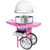 Olde Midway Cotton Candy Machine Cart with Bubble Shield, SPIN-2000 Electric Candy Floss