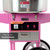VIVO Pink 1030W Electric Cotton Candy Machine Cart, Mobile Rolling Candy Floss Maker