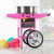 VIVO Pink 1030W Electric Cotton Candy Machine Cart, Mobile Rolling Candy Floss Maker